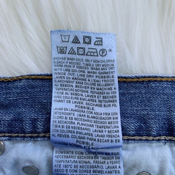 Levi’s 569 Loose Straight Cut Off Jean Shorts 30 - Picture 9 of 10